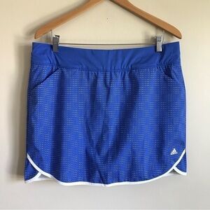 Adidas Tennis Golf Skort Blue White Size XL